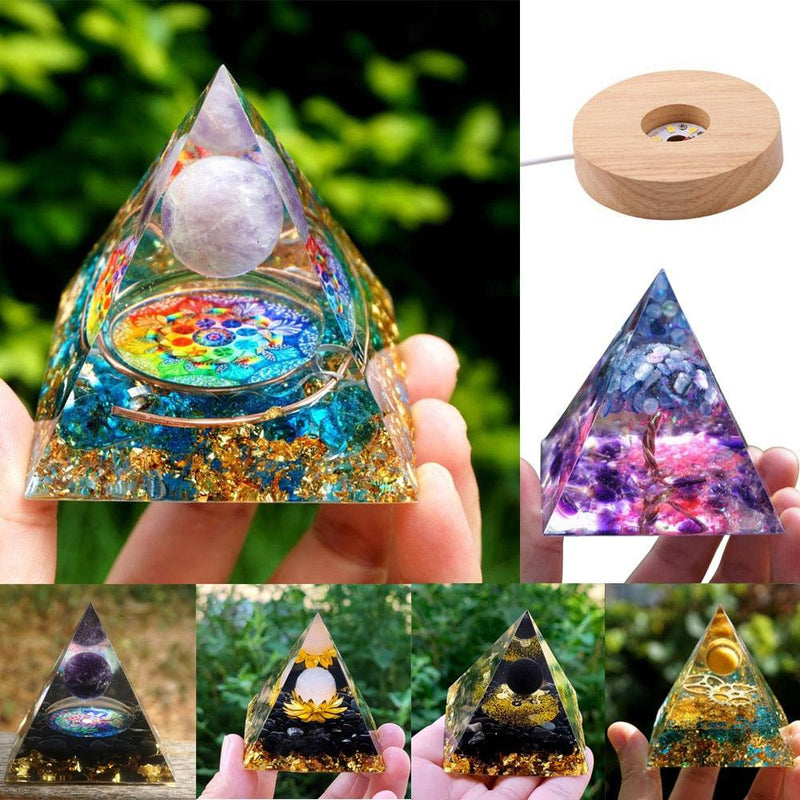 Pirâmide Cristal decorativo - LaeSamstore